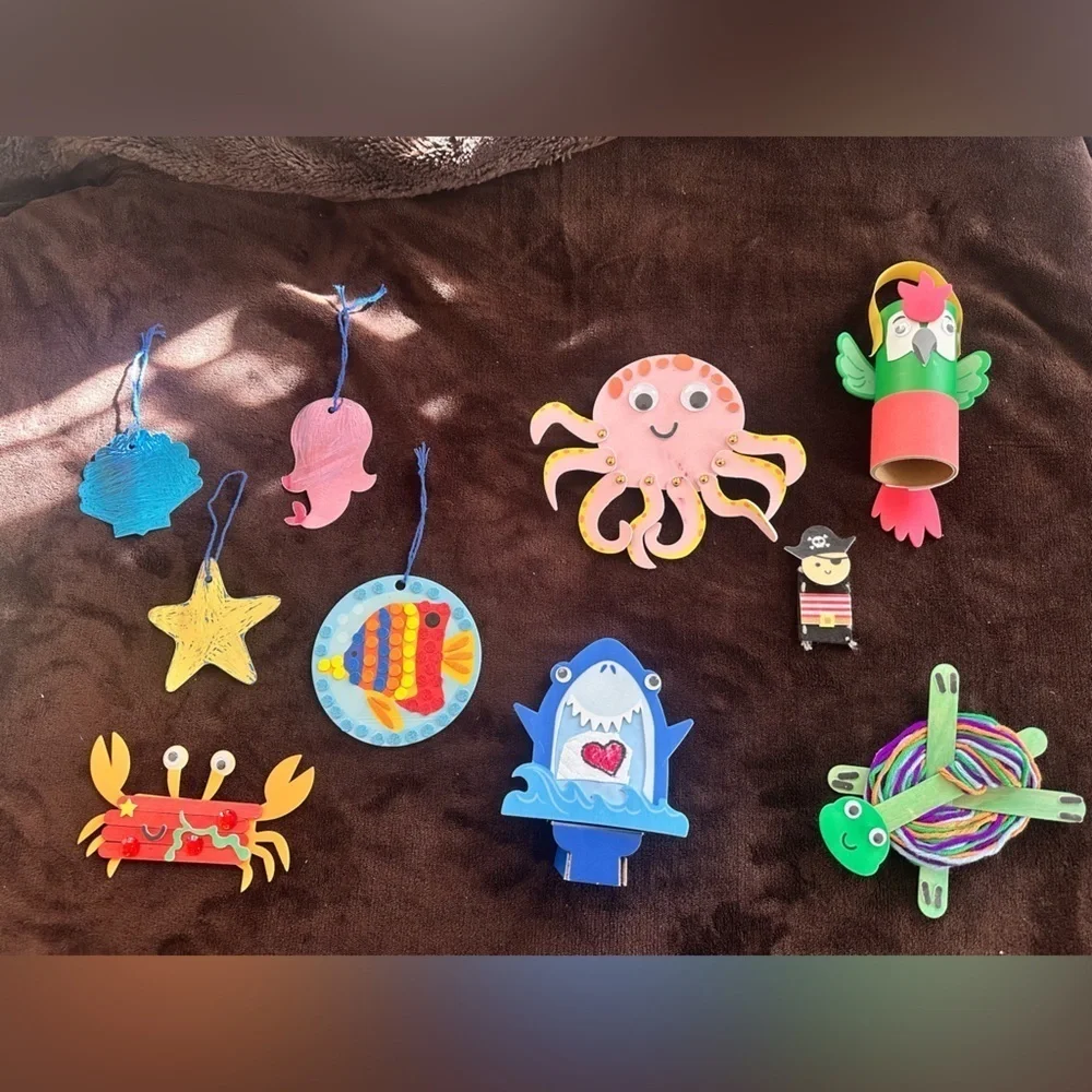 mindo llama ocean adventure craft kit  makes 8